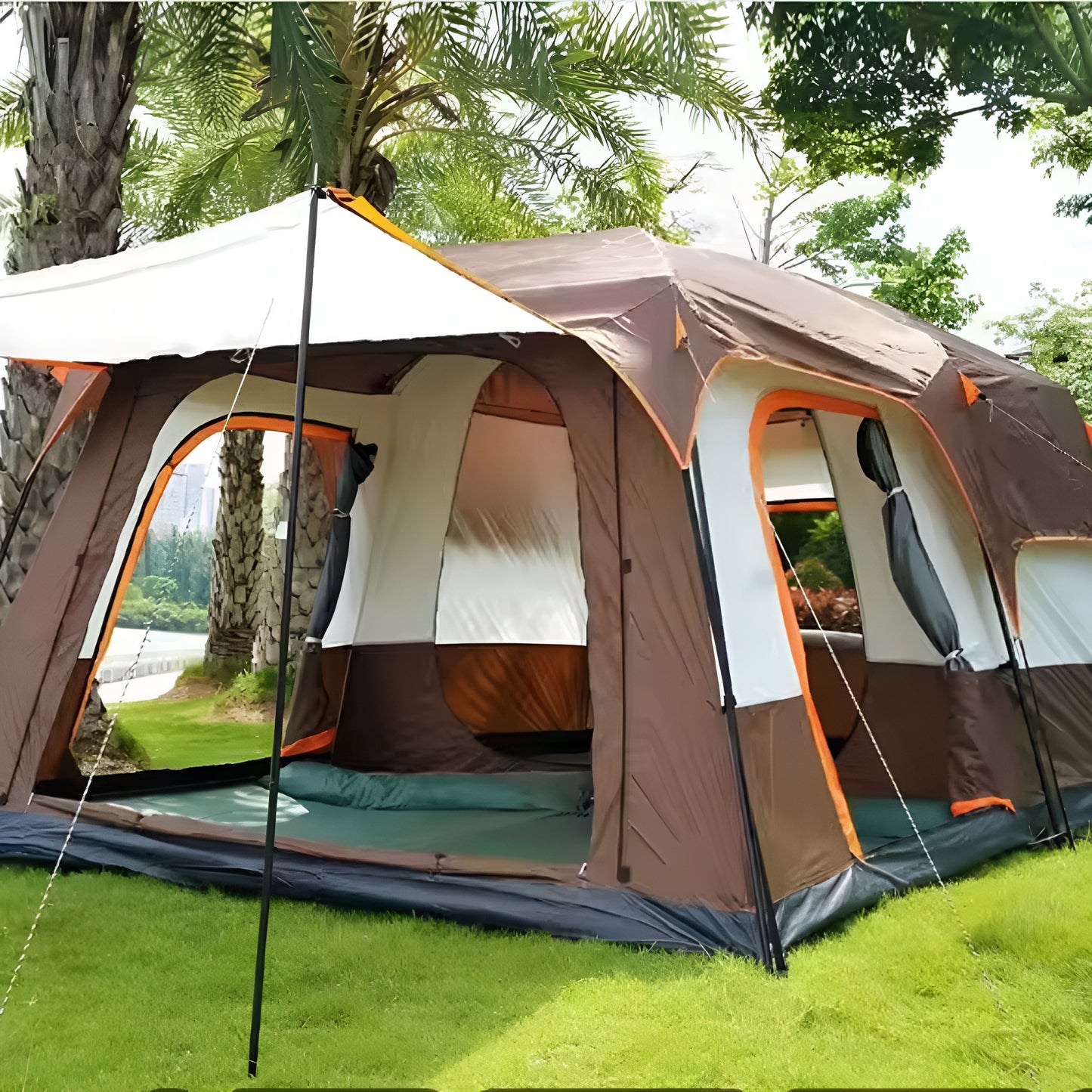 TrailHaven 10-Person Cabin Tent