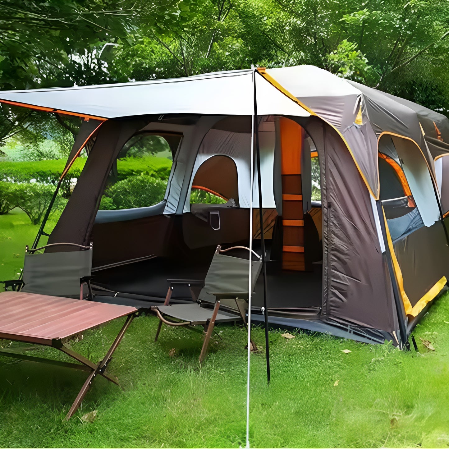 TrailHaven 10-Person Cabin Tent